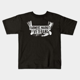 Farmers Market Veteran Kids T-Shirt